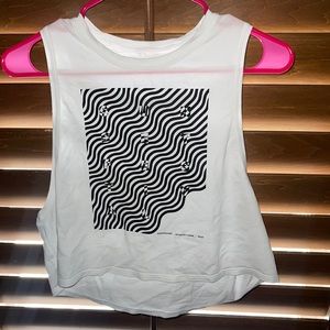 Lululemon Sunset Festival 2020 crop top